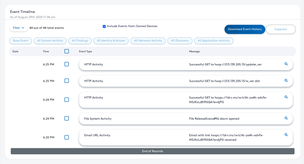 automatic detection planning website interface