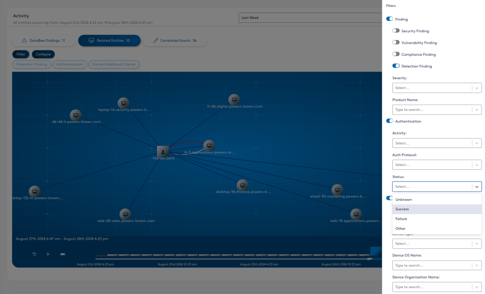 automatic detection planning website interface